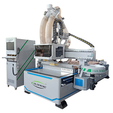 Tủ đồ nội thất ATC làm máy cắt với khoan