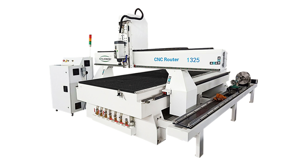 Bộ định tuyến gỗ CNC.