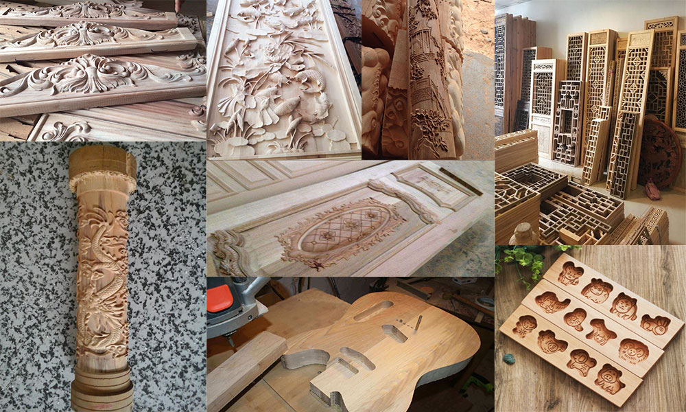 Mẫu xử l&yacute; bộ định tuyến m&aacute;y khắc gỗ