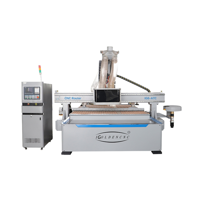 Máy CNC làm tủ 2128 với tải và dỡ hàng tự động