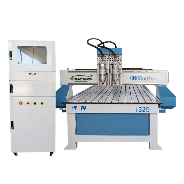 Bộ định tuyến máy chạm khắc gỗ kép cnc
