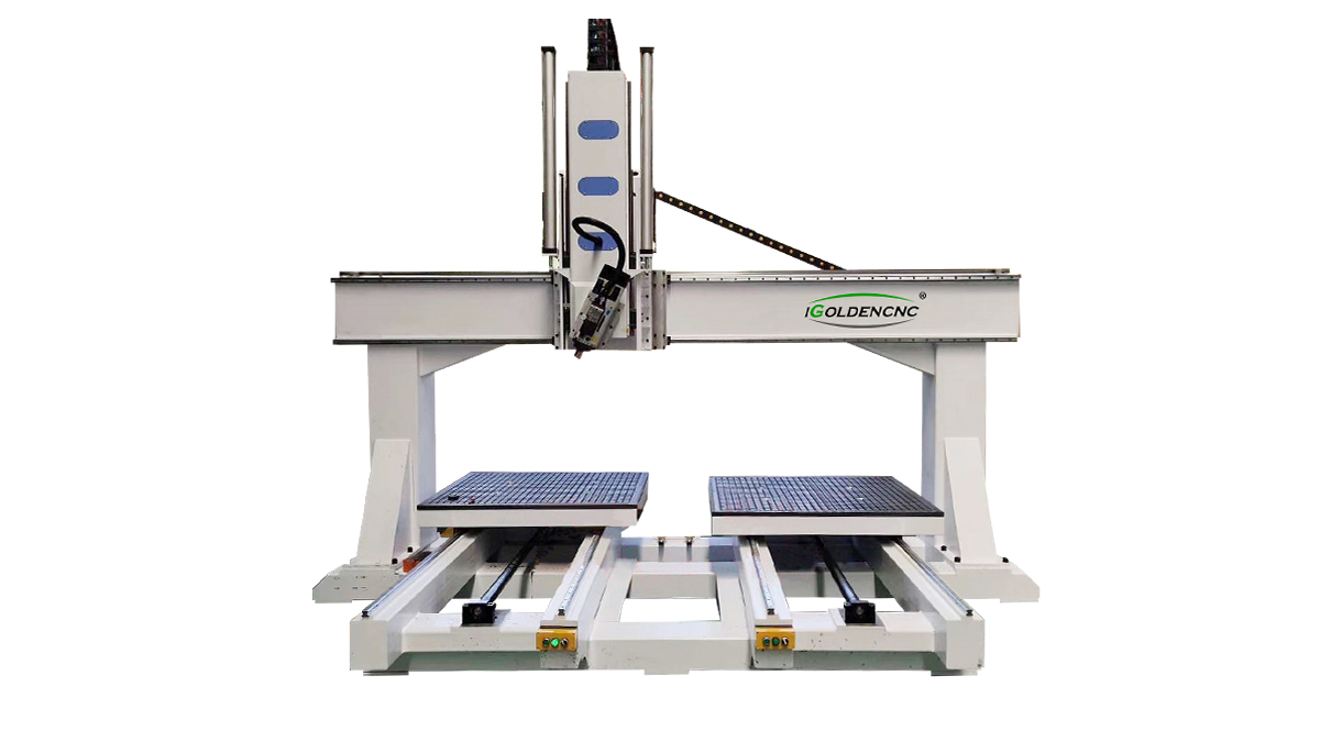 B&agrave;n đ&ocirc;i 4 trục ATC CNC bộ định tuyến