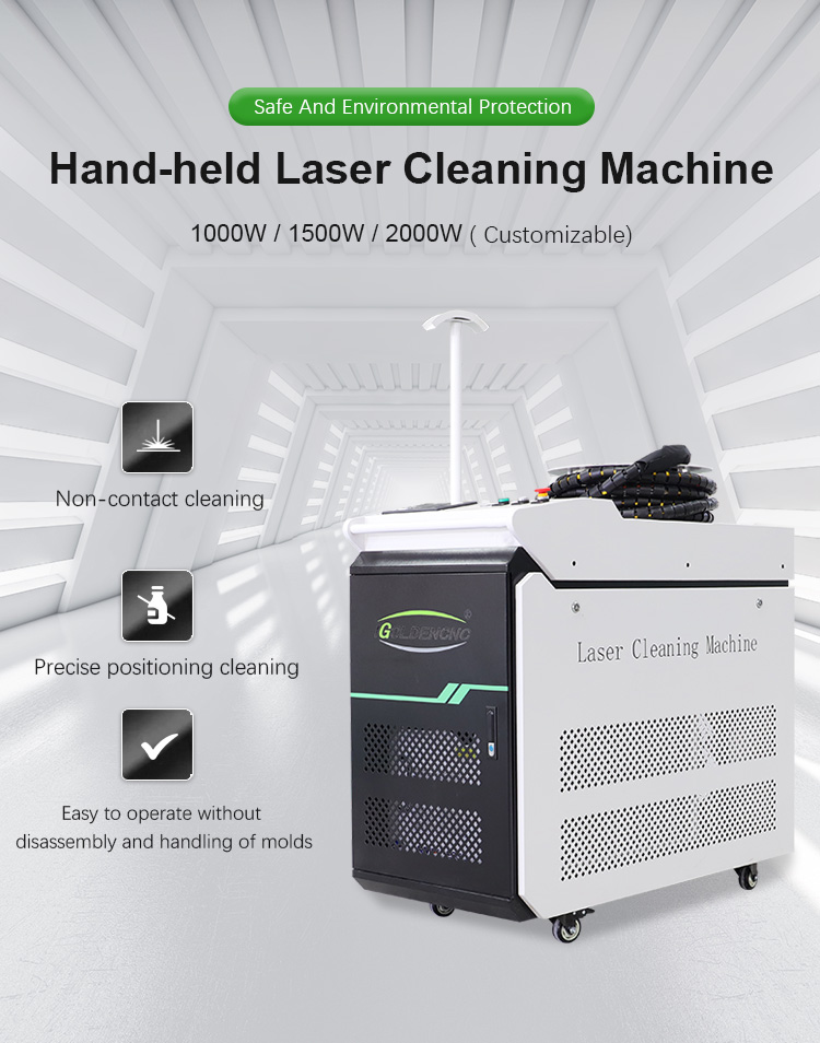  M&aacute;y loại bỏ gỉ bằng laser