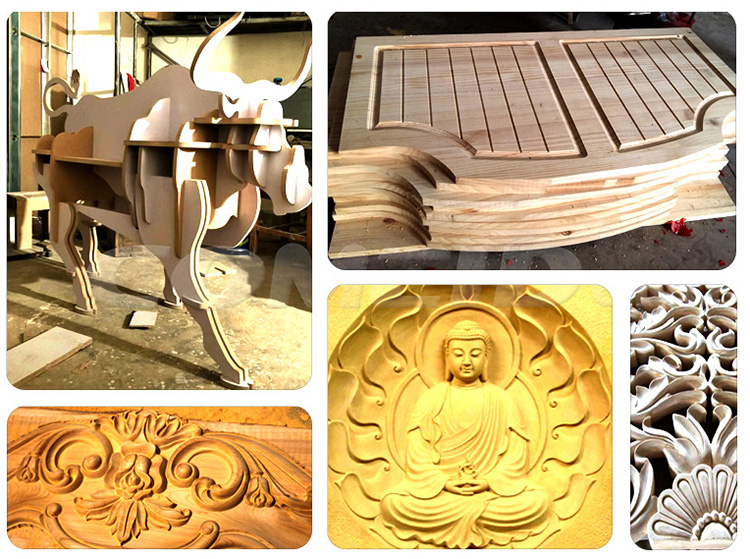 5 Trục m&aacute;y bộ định tuyến ATC CNC