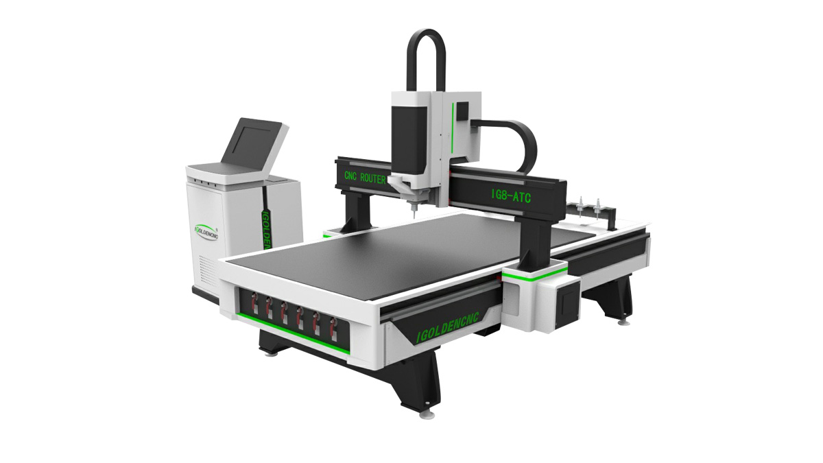 Bộ định tuyến gỗ CNC.
