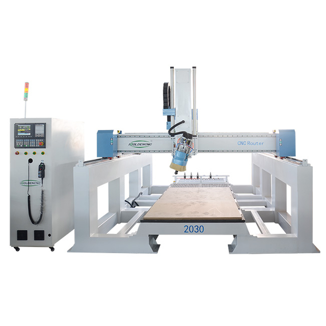 Trung tâm gia công 4 trục CNC với cấu trúc phân chia