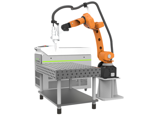 Hệ thống máy hàn laser robot