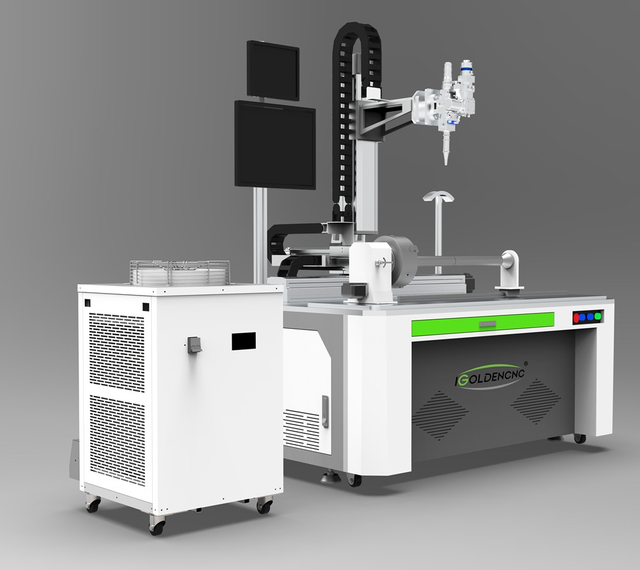 Máy hàn laser sợi tự động