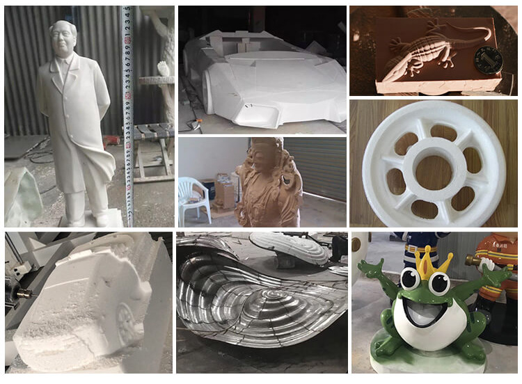 4 trục ATC Wood CNC Bộ định tuyến