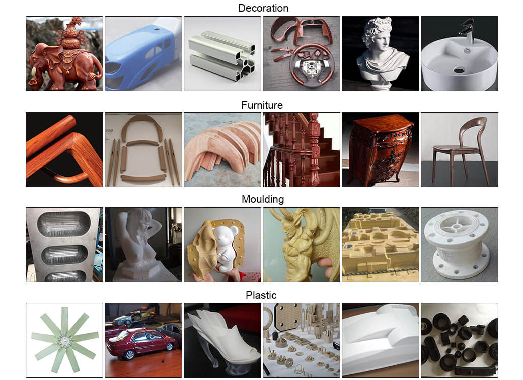 5 Trục m&aacute;y bộ định tuyến ATC CNC