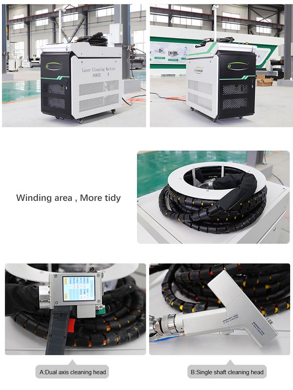 L&agrave;m sạch laser c&ocirc;ng suất cao để loại bỏ gỉ 