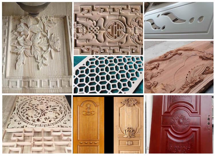 2-4 đa đầu bộ định tuyến cnc gỗ