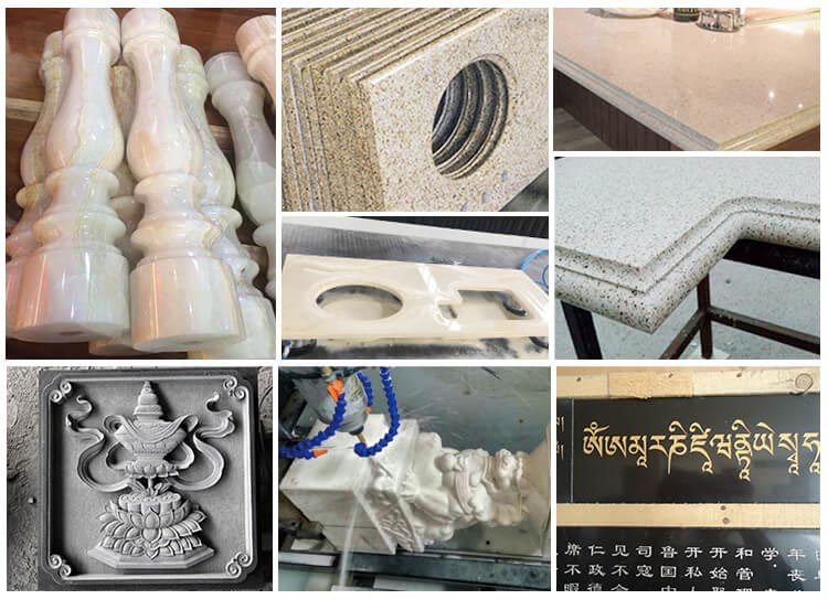 Đ&aacute; ATC CNC Bộ định tuyến