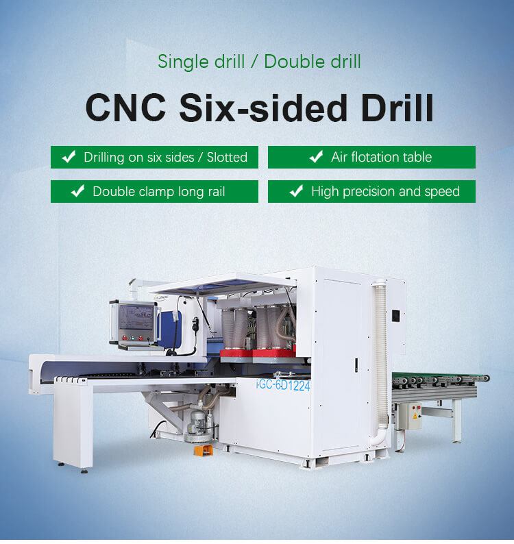 Máy khoan sáu mặt CNC