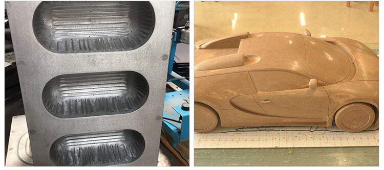 Gantry di chuyển 5 trục CNC Bộ định tuyến