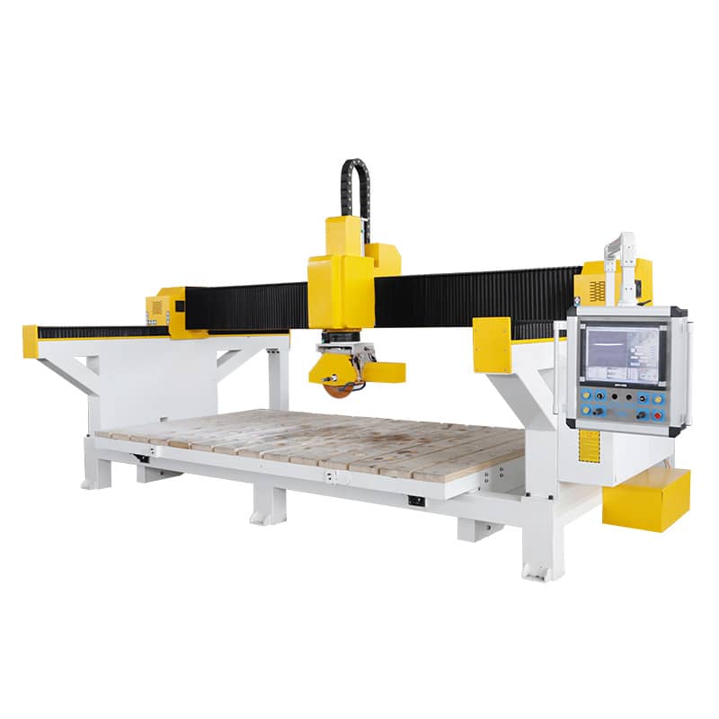 Quartz, đá granit, đá cẩm thạch 5 trục CNC Saw Saw