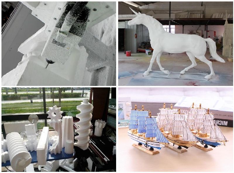 Cắt bọt EVA bằng bộ định tuyến CNC