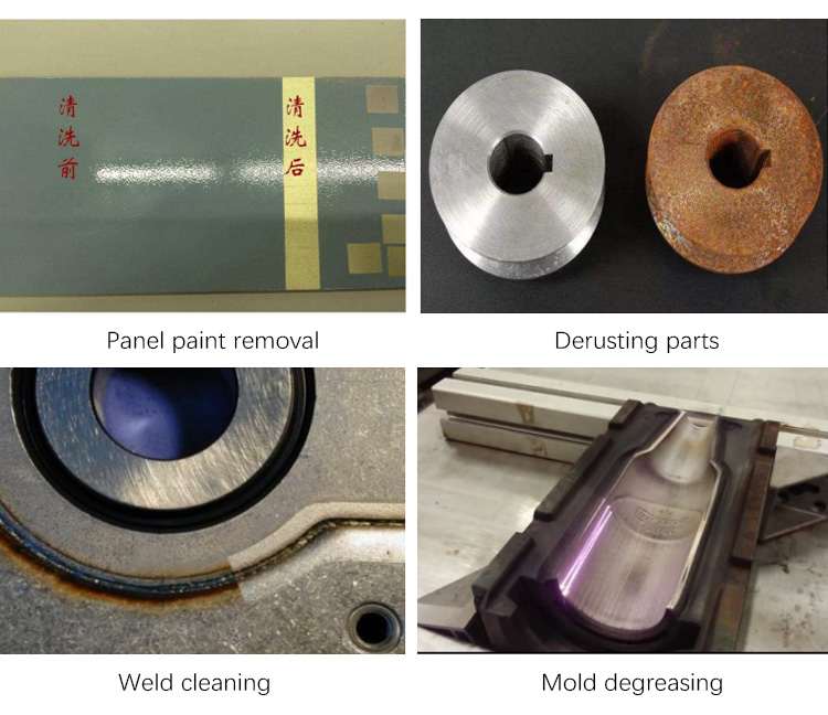  M&aacute;y loại bỏ gỉ bằng laser