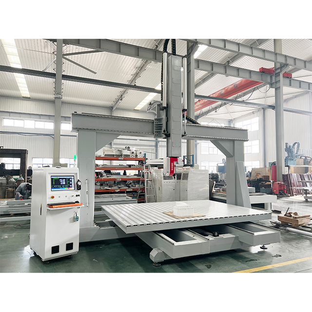 5 Trục di chuyển bàn CNC Bộ máy chế biến gỗ