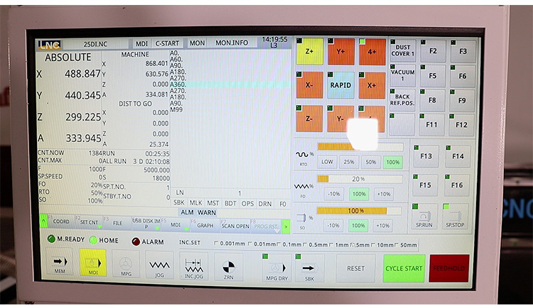 Hệ thống 4 trục LNC